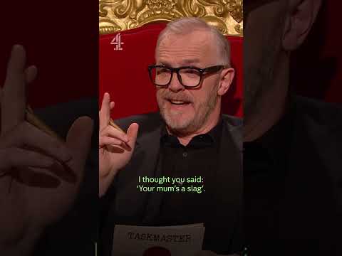 Greg Davies’s mum is a what, Babátúndé? #Taskmaster