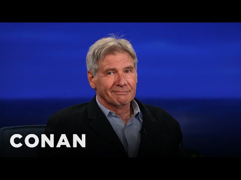 Harrison Ford Hates The Smurfs | CONAN on TBS