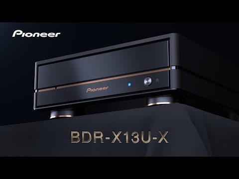 Pioneer BDR-X13U-X External Premium Model BD/DVD/CD Writer Introduction