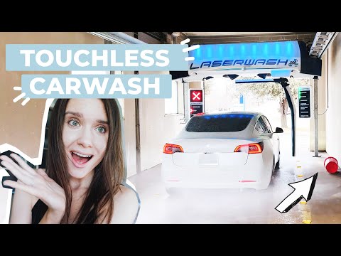 Tested ALL $6-$12 Automatic Touchless Laser Car Wash options so you don't have to | Tesla Model 3