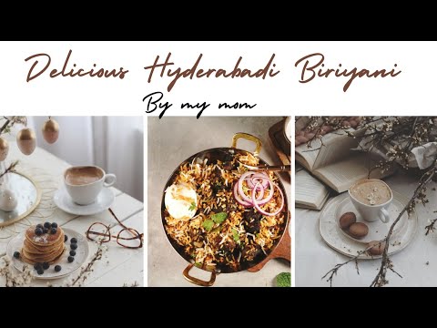 Mom's hard work behind yummy Hyderabadi biriyani 😋 22 sep 2023 #yummy #viral  @TheUnknownBeginner