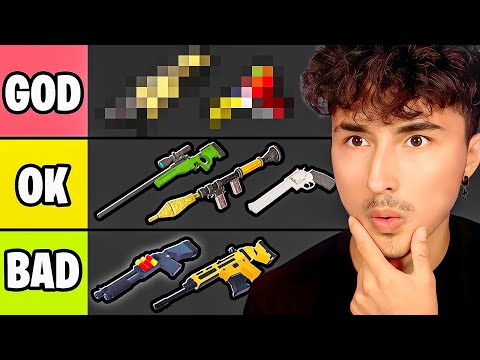 I RANKED the BEST Weapons in Roblox Rivals!