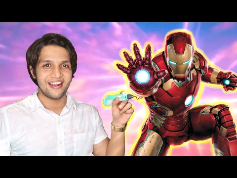 3D Pen making Iron Man