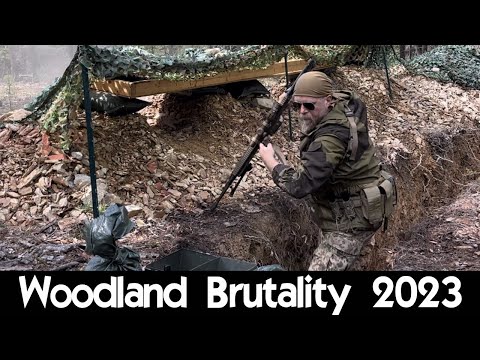 Battle Rifles in Trenches - Woodland Brutality 2023