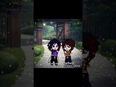 The Tsugikuni twins| Michikatsu & Yoriichi| Gacha AU| Demon Slayer| Template