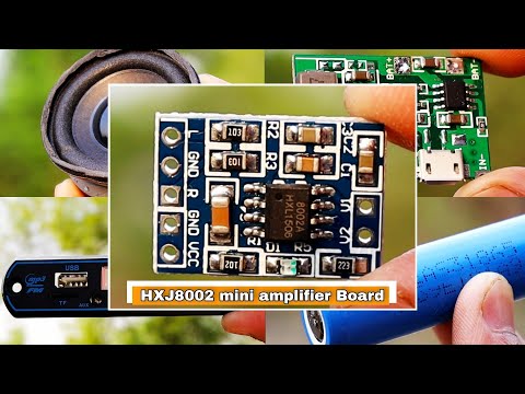 HXJ8002 mini Amplifier Board | Bluetooth Amplifier