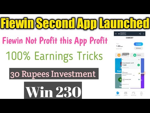 Fiewin Second app Vanthachi Unlimited earnings Deposits and withdraw