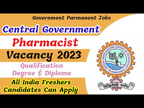 Pharmacist Vacancy 2023 || Central Government Pharmacist Parmanent Vacancy || @PKPharmaClasses