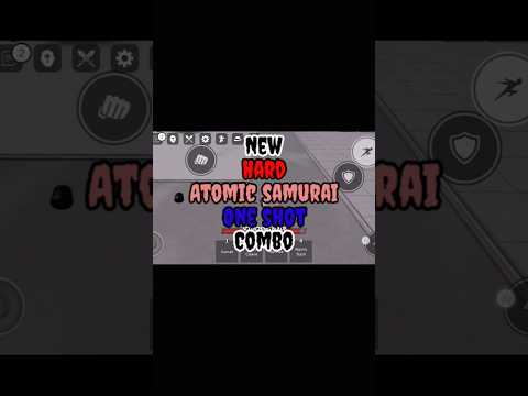 new atomic samurai combo #roblox #strongestbattlegrounds #edit #garou