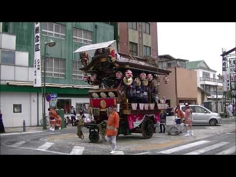 熊谷うちわ祭　２０１９年　鎌倉区巡行開始