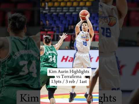 Kim Aurin highlights vs terrafirma 13pts/3reb/1ast #tnttropanggiga#kimaurin #pba#basketball#tnt