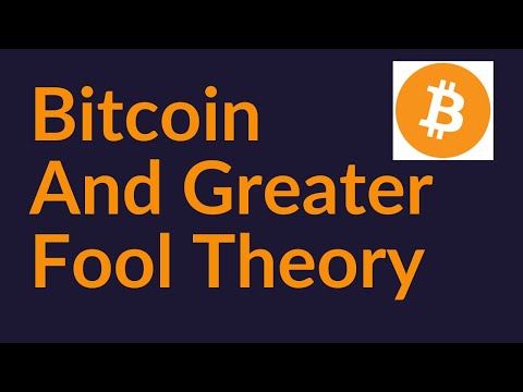 Bitcoin and Greater Fool Theory