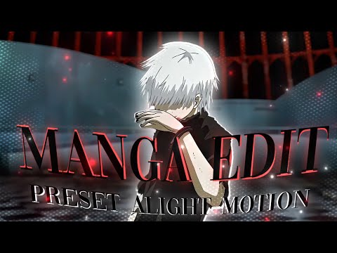 Trending Manga Edits Presets | Alight Motion part 6