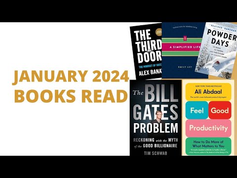 January 2024 Books Read