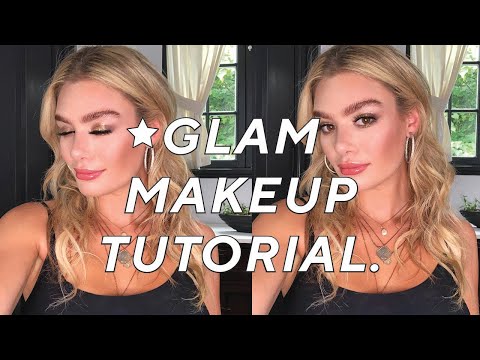 GLAM MAKEUP TUTORIAL | Get Ready with Me | The Sloane Series