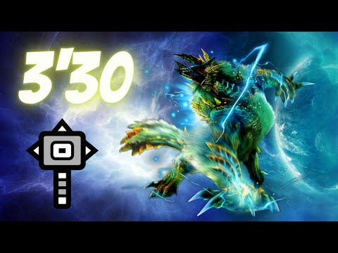 MHW Iceborne Zinogre 3'30 Hammer