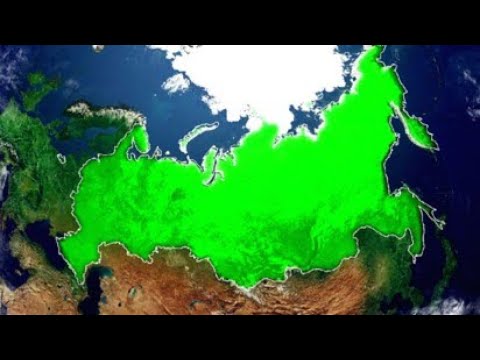 Why is Russia so incredibly big?