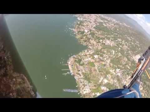 Valle de Bravo Mexico   Pennon to Lake Paragliding flight