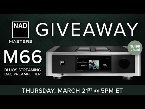 NAD M66 Livestream Giveaway