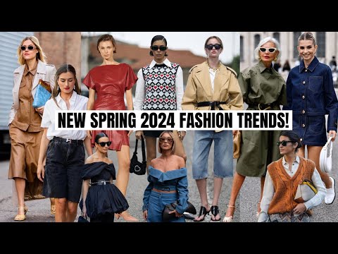 NEW Spring 2024 Fashion Trends You NEED To See!