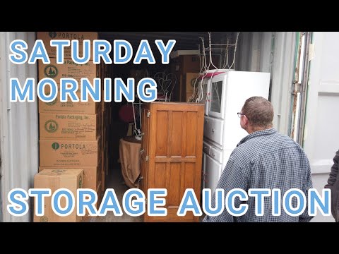 Saturday Morning Storage Auction Sterling, Colorado.....The Good The Bad And The Ugly