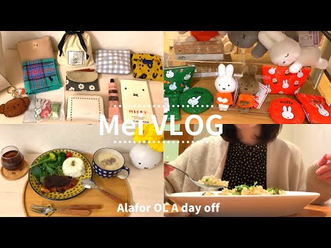 【vlog】アラフォーOLのバックの中身👜|とある休日の1日の過ごし方👩🏻‍💼