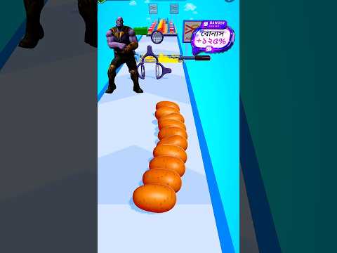 Ami Chips Banassi 🤪 Potato Run Funny Mobile Gameplay 109 #trending #gaming #shortsfeed #shorts