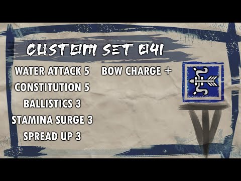 Custom Armor Set 041 - Spread Water Bow