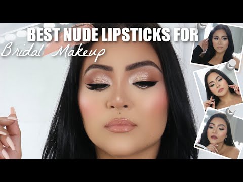 BEST LIPSTICKS FOR ANY BRIDE! ANY SKIN TONE (TRY ON!)