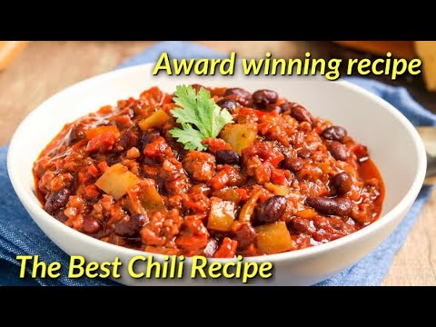 The Best Chili Recipe @rafisviews #chilirecipe #kheemarecipe