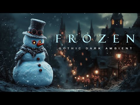 Dark Snowman in the Frozen Realm | Melancholic Music & Gothic Ambience | Dark Academia Music