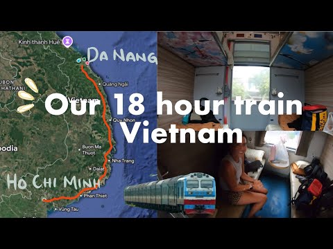 What a first class train in Vietnam looks like