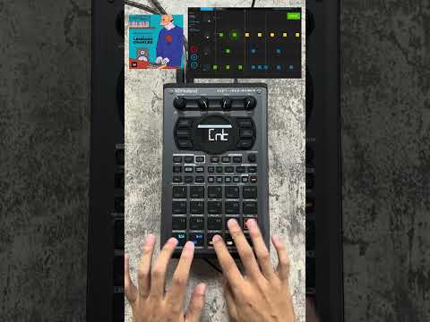 【SP-404MKII × Melodics】Basement Music by Leonard Charles #shorts #roland #sp404mk2 #melodics