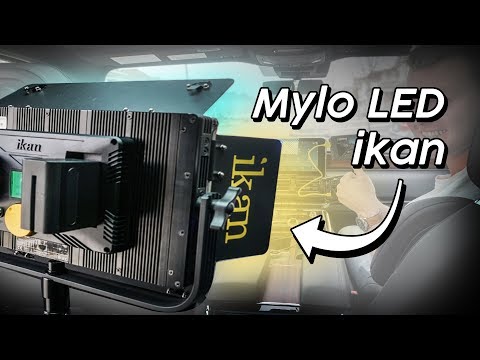 Ikan Mylo LED light panel review - Yuri and Jakub