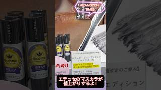 【悲報】エテュセのマスカラ&マスカラベースが物価高騰を受けて値上がり発表！　どうせ買うならお早めにー　　#プチプラ　#なにわ男子