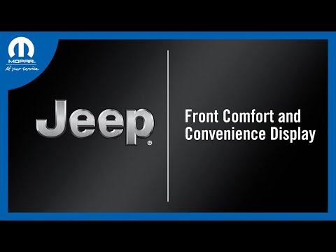 Front Comfort and Convenience Display | How To | 2024 Wagoneer S