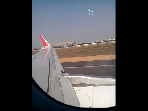 Flight Take off from Jaipur Airport