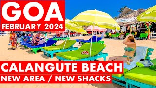 Goa | Calangute Beach - February 2024 | Famous Holiday Street, Shopping | Goa Vlog | North Goa |