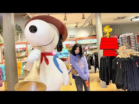 【亲子VLOG】2岁宝宝第一次来游乐场｜美国加州史努比主题游乐场｜Knott's Berry Farm - Camp Snoopy!