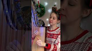 Merry Christmas to you 🎄✨ #leverharp #harp #арфа #christmasmusic #celticharp #harper