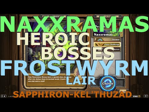 Heroic Frostwyrm Lair (All Bosses)(Deck+Matches)