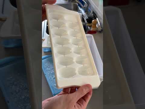 Time to refill the ice cube trays!