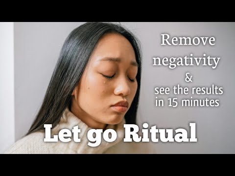 Do this ritual today and see the magic in 15 minutes #removenegativity #ritual