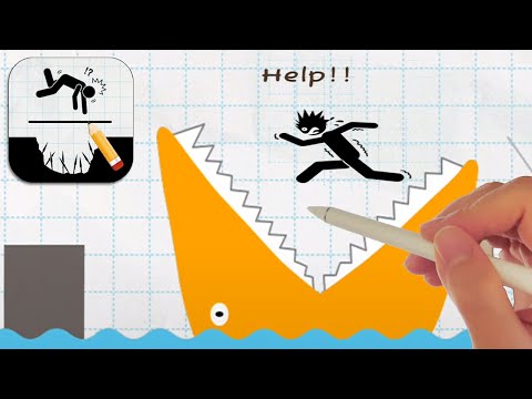 Let's Play Draw 2 Save  - Stickman Doodle Puzzle Game Failed Challenge