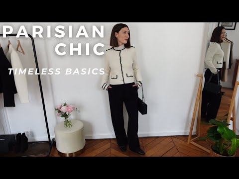 How to build PARISIAN STYLE outfits with TIMELESS BASICS - GOELIA