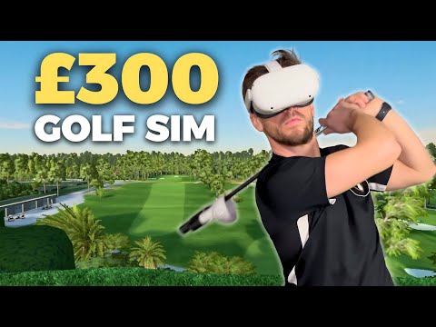 This Budget Golf Simulator is Unbelievable! Meta Quest Golf+ and DriVR Elite Review