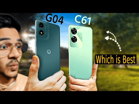 Latest Realme C61 vs Motorola G04 🔥 which is the best phone under 8000? Full Comparison