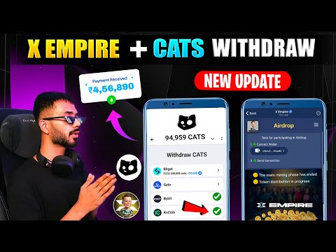 Cats & X Empire Airdrop New Update || Season 1 Snapshot || X Empire Coin Claim || Listing Date