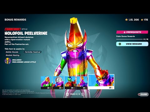 HOW TO UNLOCK HOLO FOIL SKINS IN FORTNITE SEASON 4!