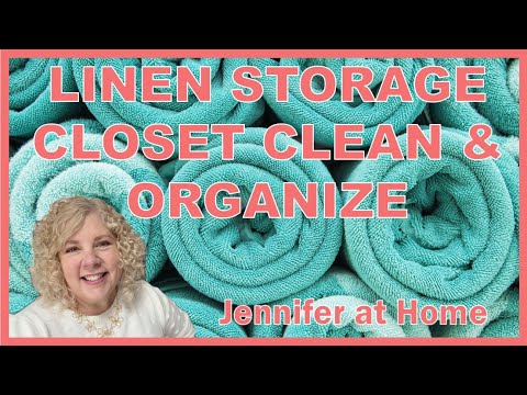 LINEN STORAGE CLOSET DECLUTTER & ORGANIZE #closet #closetdeclutter #linencloset #storage #declutter